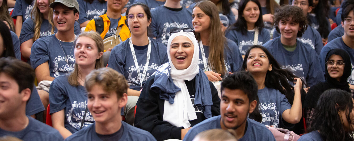 Orientation pep rally