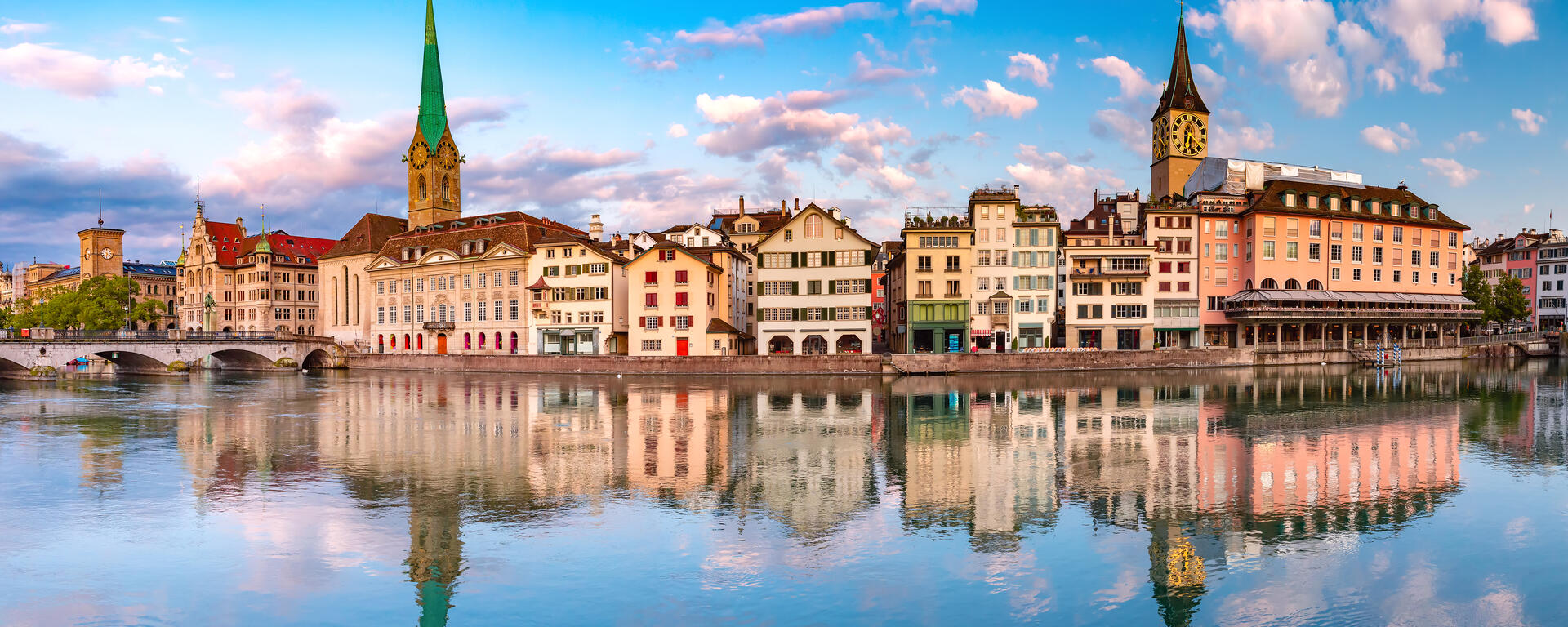 City view of Zurich 