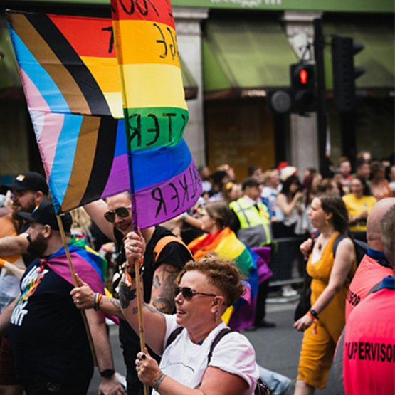 Pride Parade in London, UK