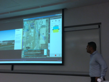 Dr. Ahmed El-Ghazouly, Presenting recent advance in UAV Geomatics-based applications and market