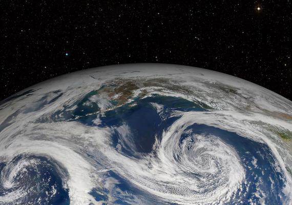 Decorative image: view of planet earth from space