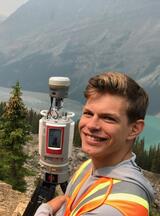 Luc poses with R2Pew2 lidar
