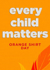 Orange Shirt Day Sept. 30