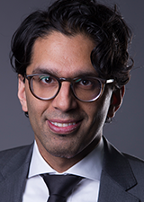 Dr. Aleem Bharwani, Clinical Associate Professor, Cumming School of Medicine, Role: Co-Lead, Institutional Pluralism 